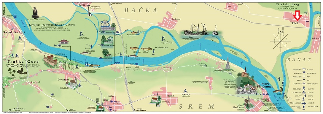 Danube map